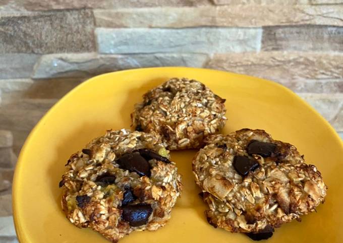 Galletas de avena y banana