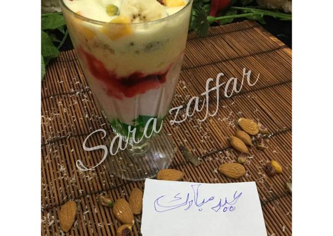 Steps to Make Homemade Jellio kulfa