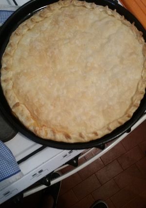 Una foto de Tarta de jamón y queso