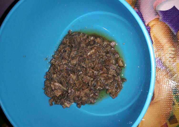 Resep Sambal ikan asin peda sederhana yang Bikin Ngiler