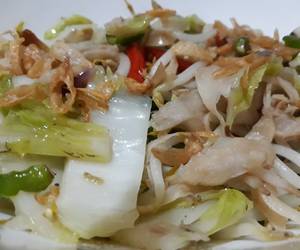 Resep mudah Tumis Jamur sawi putih Gurih Mantul