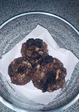 Φωτογραφία της συνταγής Cookies βρώμης χωρίς ζάχαρη, χωρίς αβγά και χωρίς αλεύρι !
