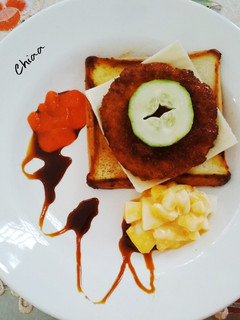 Foto resep Chicken Sandwich with Boiled Egg