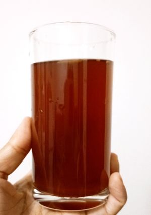 รูปของ 🍷น้ำกระเจี๊ยบขิง Roselle Ginger Tea แก้หวัดไอ ขับเสมหะลดท้องอืด