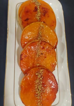 عکسی از دستور دسر کدو حلوایی
