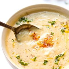 A picture of Thermomix Cauliflower Soup.