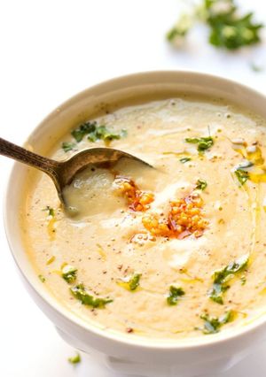 A picture of Thermomix Cauliflower Soup.