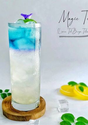Foto resep Magic Tea (Lemon Teh Bunga Telang)