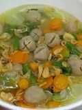 Sayur sop bakso