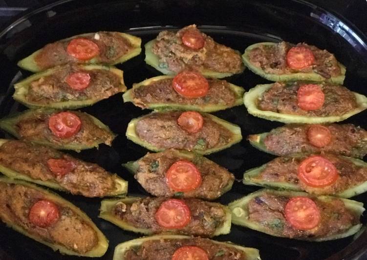 Fresh Karela (bitter gourds) boat Dussehra