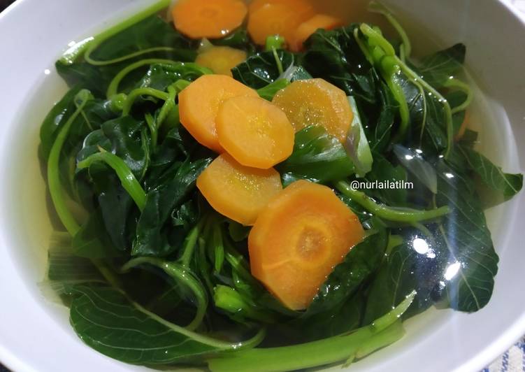 Resep Sayur bayam bening 😍, Enak