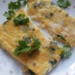 A picture of 2 minutes omelette.