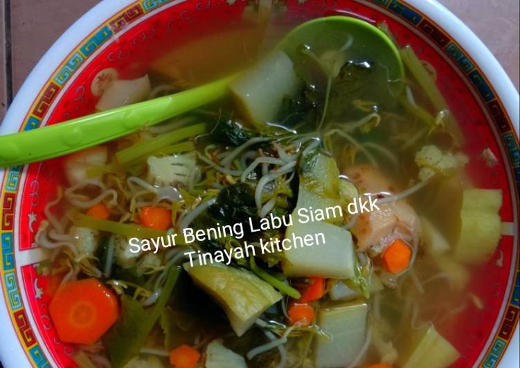 Bumbu mengolah Sayur Bening Labu Siam dkk Anti Gagal