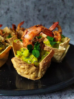 Foto resep Shrimp Cajun Guacamole Canape 🇲🇽