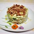 Mató tradicional con aguacate, manzana y nueces