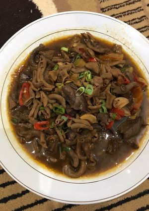 Foto resep Gongso hati ampela dan usus ayam
