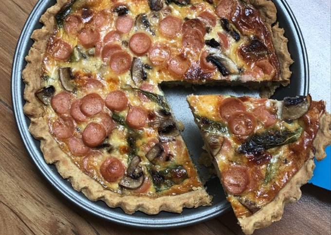 QUICHE - SAVORY PIE 🥧