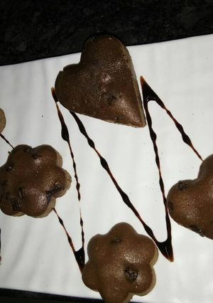 A picture of Chocolate coffee muffins.