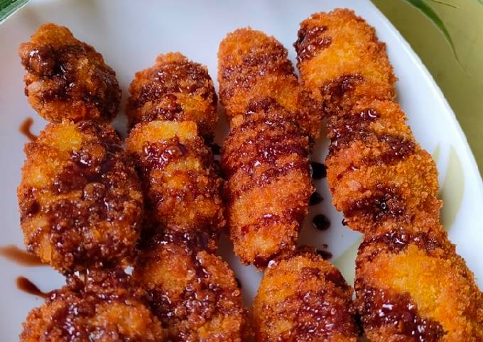 Sate Pisang Goreng Crispy