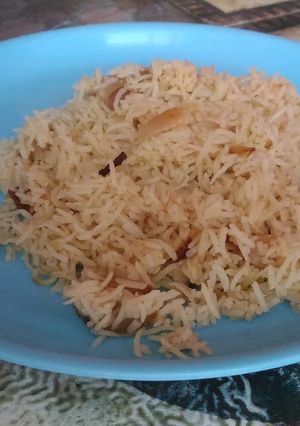 A picture of Aam ka pulao.
