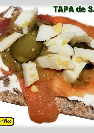 Una foto de Tapa de Salmón