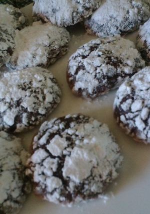 Una foto de Galletitas Craqueladas de Chocolate