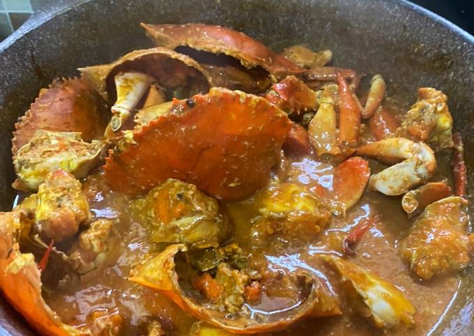 Cara Gampang Menyiapkan Kepiting saus padang yang Lezat