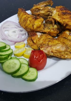 A picture of Chicken tandoori tikka.