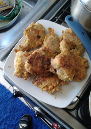 Una foto de Pollo frito