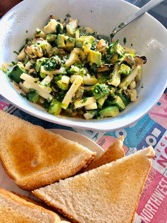 Una foto de Ensalada de choritos