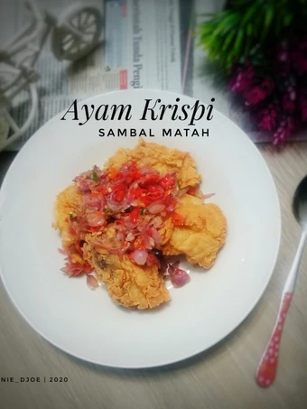 Cara Gampang Menyiapkan Resep Ayam krispi sambal Matah yang Menggugah Selera Anti Ribet, Lezat Sekali