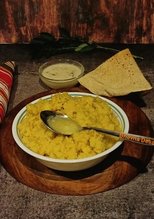 A picture of સાદી ખિચડી.(Simple Khichdi recipe in Gujarati).