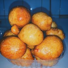 A picture of How to make nigerian puff puff.