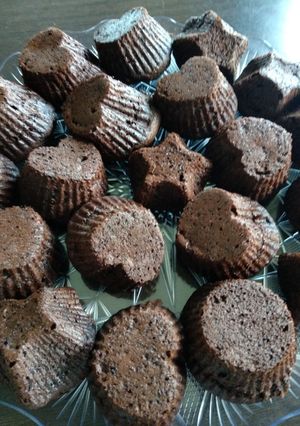 Фото Бананово-шоколадные маффины / Chocolate banana muffins.