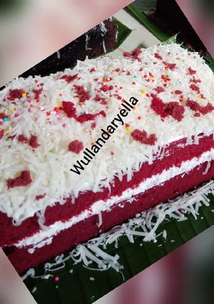 Foto resep Red velvet simple super lembut