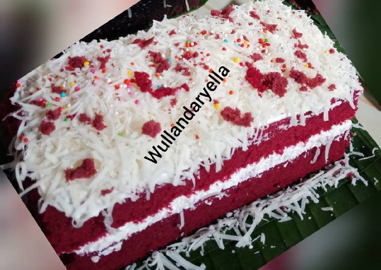 Resep Red velvet simple super lembut yang Sempurna