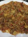 Guiso de arroz.🍚🤤
