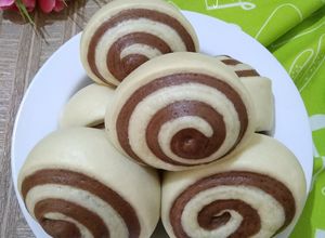 Foto resep Mantou Gulung (Steamed Chinese Bun)