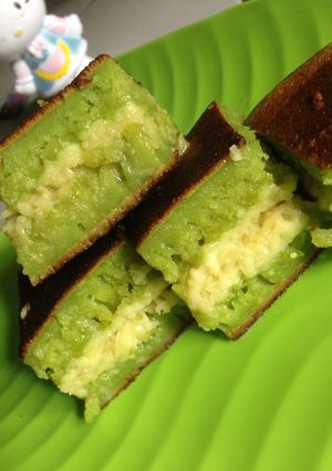 Foto resep Martabak Manis Green tea 🍃(teflon)