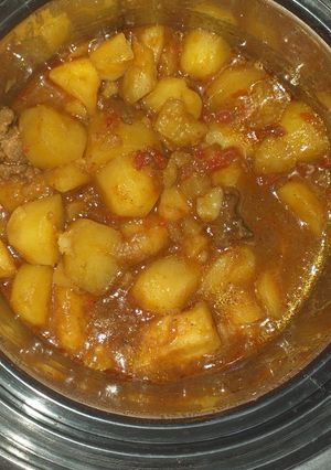 A picture of Potato porridge.