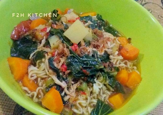 Bagaimana cara membuat Mie Godog Pedas  sesuai selera