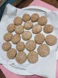 Polvorones integrales de Coco