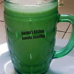 A picture of Banana smoothie.