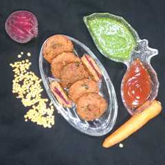 O poză a rețetei मसूर दाल कटलेट (Masoor Dal Cutlet recipe in Hindi).