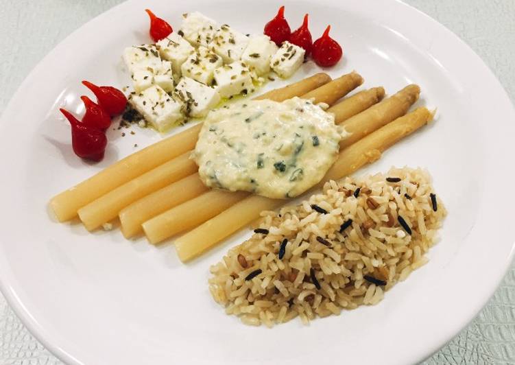 Molho para Aspargos brancos e verdes