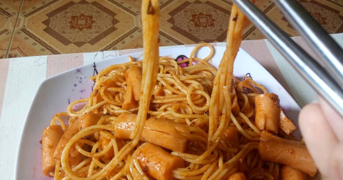 2.864 resep spageti sosis enak dan sederhana - Cookpad