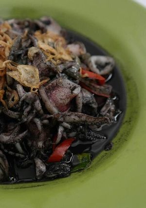 Foto resep Cumi Tinta Hitam (Black Squid)