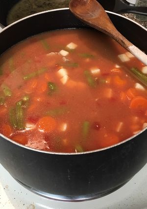 A picture of Homemade Soup.