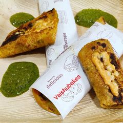 A picture of Veg Meyo Kathi Roll.