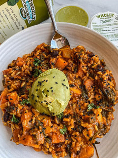 A picture of Spicy Bean and Rice.